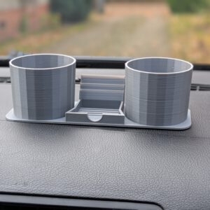 Doppel Becherhalter auf Dashboard